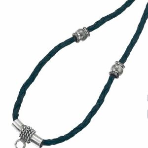 6pc “Add a Pendant” Braided Leather Necklaces